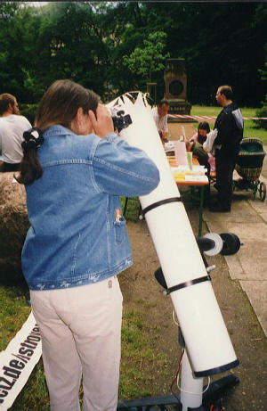 Sonnenbeobachtung zur 1025-Jahr-Feier